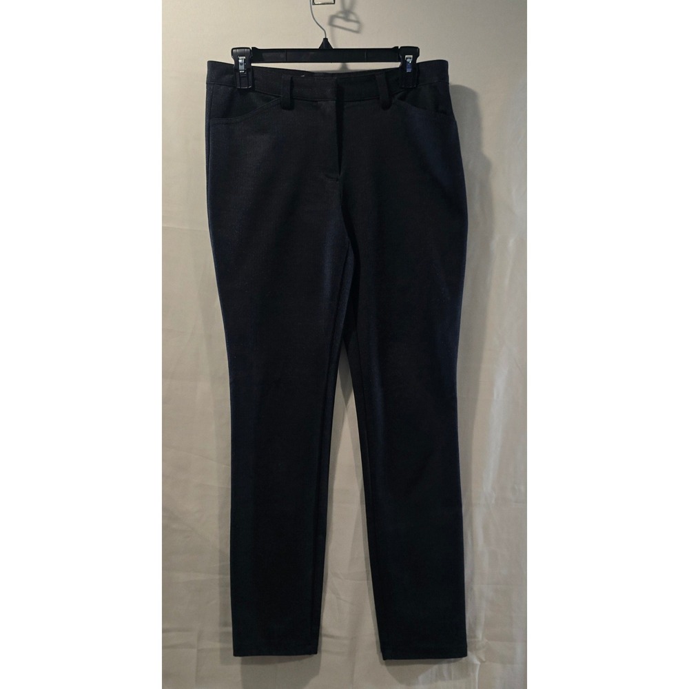 Andrew Marc Women's Size 6 Black Textured Dress Pants Career Office‎